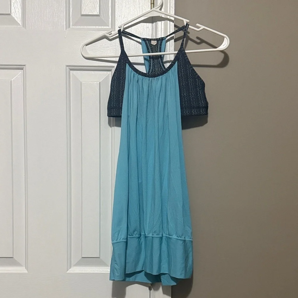 lululemon Limitless Blue Tank Top - Picture 1 of 4